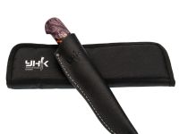 Нож Турист, сталь 95х18, рукоять кап клена/акрил