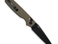 Складной нож Kizer Original 2 Tanto, сталь 14C28N, рукоять алюминий, песочный