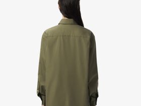 Женская рубашка Lacoste из хлопка