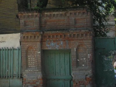 Кирпичные ворота