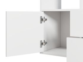 Стеллаж Кейн 6-75x75 Белый