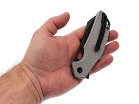 Раскладной нож Mr.Blade Wyvern Wharncliffe, сталь AUS-8, рукоять термопластик FRN, серый