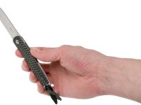 Нож складной Boker Plus LRF, сталь VG10 Satin Plain, рукоять карбон, 01BO079