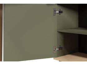 Стол-тумба Элвуд 297x78 Оливковый