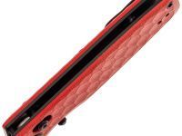 Складной нож Kizer Task, сталь Nitro-V, рукоять G10, красный