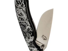 Складной нож Steelclaw "Крыса" Змея, сталь VG10, рукоять алюминий