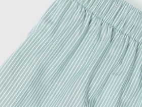 Текстильные трусы-боксеры в полоску, Зеленый