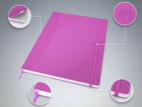 Блокнот в линейку OXFORD Office Signature B5 80 л мягкая обложка ассорти, яркие цвета