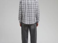 Рубашка из хлопковой фланели в клетку