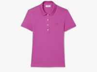 Женское поло Lacoste приталенного кроя из эластичного хлопка