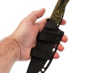 Нож Pocket Wolf Универсал конвекс, сталь AUS10Co, рукоять G10, желтый