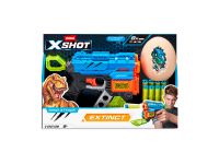 4870 Игровой набор ZURU X-Shot DINO ATTACK: Экстинкт (бластер, 1 мишень, 8 снарядов)