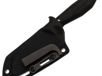 Фиксированный нож Morpheus Tezis, сталь VG-10, рукоять ТПЭ, черный