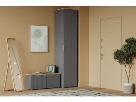 Распашной шкаф Енссон 1.2-40x240 Графитовый