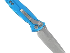 Складной нож Microtech Socom Elite Tanto, сталь M390, рукоять алюминий, синий