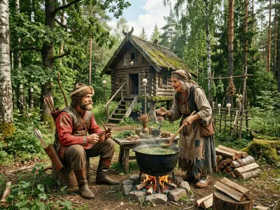 Баба-Яга и Соловей разбойник мутят в «Дивном»