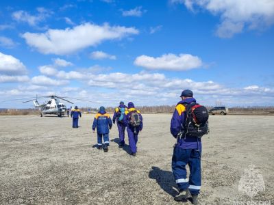 В Ленском и Алданском районах Якутии работают оперативные группы МЧС