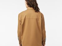 Женская рубашка Lacoste из смеси хлопка