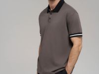 Свободное поло comfort fit из хлопкового джерси