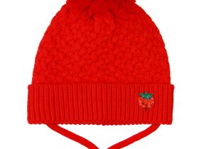 Шапка детская трикотажная для девочек