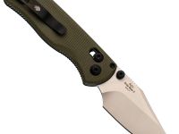 Складной нож Kizer Drop Bear 2, сталь Nitro-V, рукоять микарта, зеленый