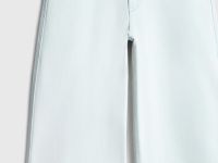 Широкие джинсы из плотного денима, Голубой