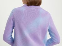 Джемпер прямого силуэта из термоткани