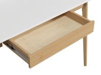 Стол Торвалль-2 120x52 Белый/Натуральный