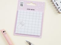 Самоклеящийся блок MESHU "Right cat" Cell, 75*75 мм, 50 л., европодвес