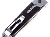 Нож складной Cold Steel Oyabun, сталь 4034SS, рукоять TPR/GRN, черный/серый