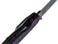 Складной нож Steelclaw Крыса Black сталь AUS-8, рукоять фиолетовый G10