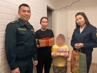 В Якутии работники Дирекции биологических ресурсов и ООПТ посетили семьи участников СВО