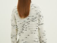 Джемпер свободного силуэта с шерстью