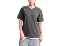 футболка унисекс с логотипом билайна серая, размер L