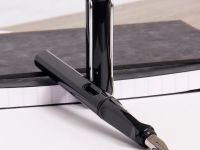 Ручка перьевая LAMY 019 safari, F Черный