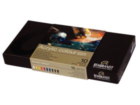 ?Набор акрила Talens "Rembrandt" 10 цв*40 мл