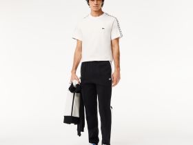 Мужская футболка Lacoste свободного кроя