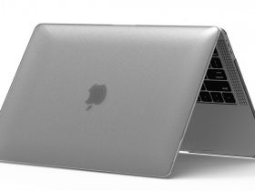 Чехол-накладка WIWU iShield Ultra Thin Hard Shell для Apple MacBook Pro 14 пластиковый (прозрачно-черный)