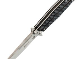 Нож-бабочка (балисонг) НОКС Финка Б, сталь AUS-8, рукоять G10