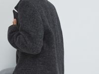 Пальто-пиджак, Серый