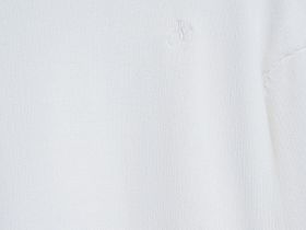 Вязаный джемпер из хлопка, Белый