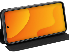 Чехол-книжка Krutoff Eco для Infinix Hot 40i Чёрный