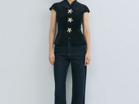 Бархатный жилет, Черный