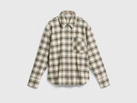 Рубашка в клетку, Бежевый