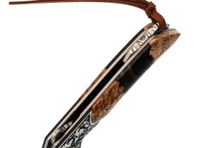 Складной нож Steelclaw Барк, сталь VG10/Damascus