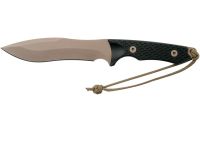 Нож с фиксированным клинком Spartan Blades Ronin Shinto, клинок пустынный, сталь CPM-S35VN, рукоять черная микарта