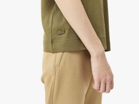 Женская футболка Lacoste свободного кроя