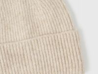 Вязаная шапка для девочек, Бежевый