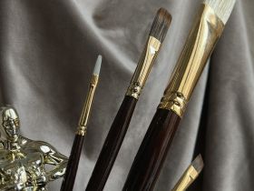 Набор кистей для масла Pinax x Maria Pavlova "MASTERS CHOICE SET III" 8 шт, ассорти