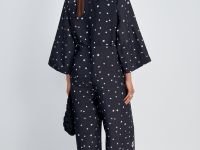 Комбинезон брючный с поясом